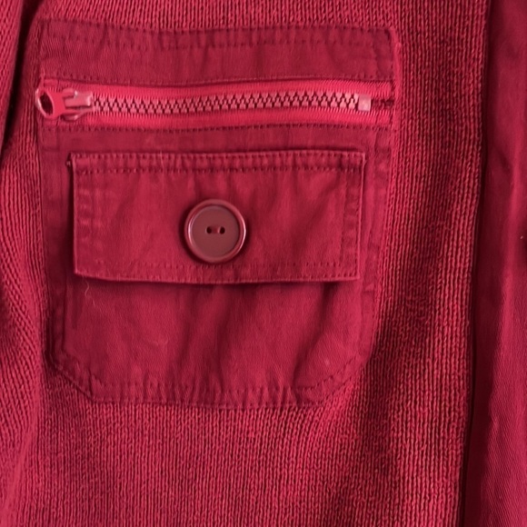 Guess long sleeved dark red sweater. Size Large. - Picture 2 of 9